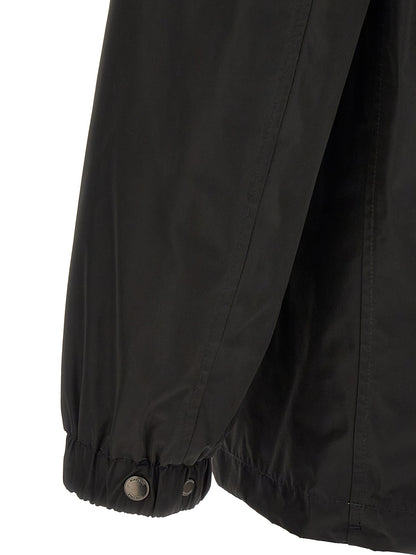 Chaqueta Abrigo Burberry De Poliéster Negro Interior