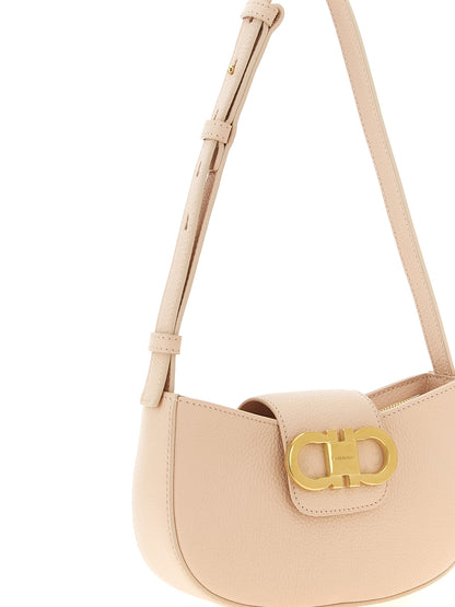 Bolso De Hombro Multicolor En Piel De Ternera Ferragamo