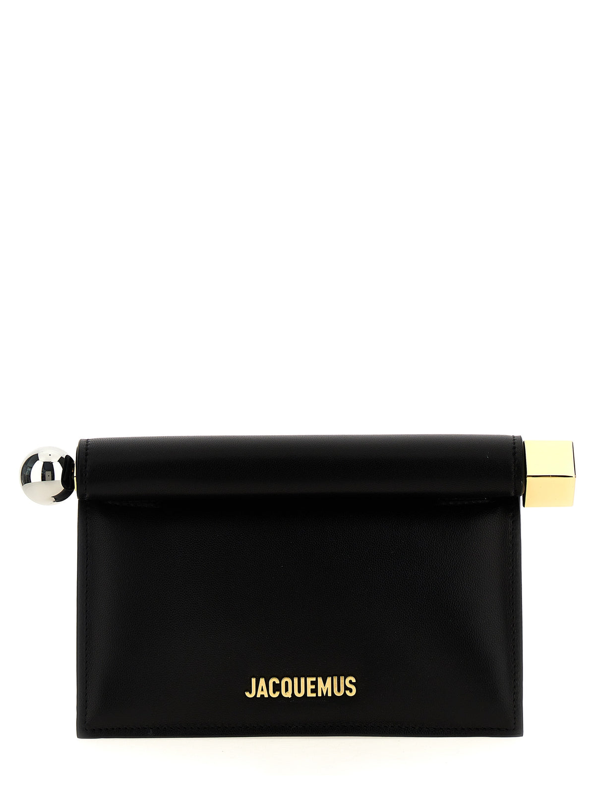 Jacquemus Black Leather Handbag