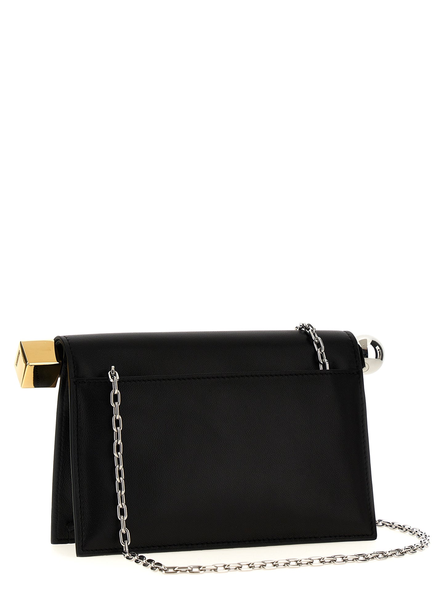 Jacquemus Black Leather Handbag