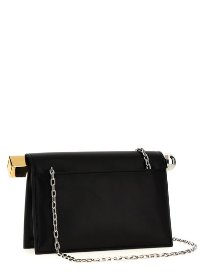 Jacquemus Black Leather Handbag