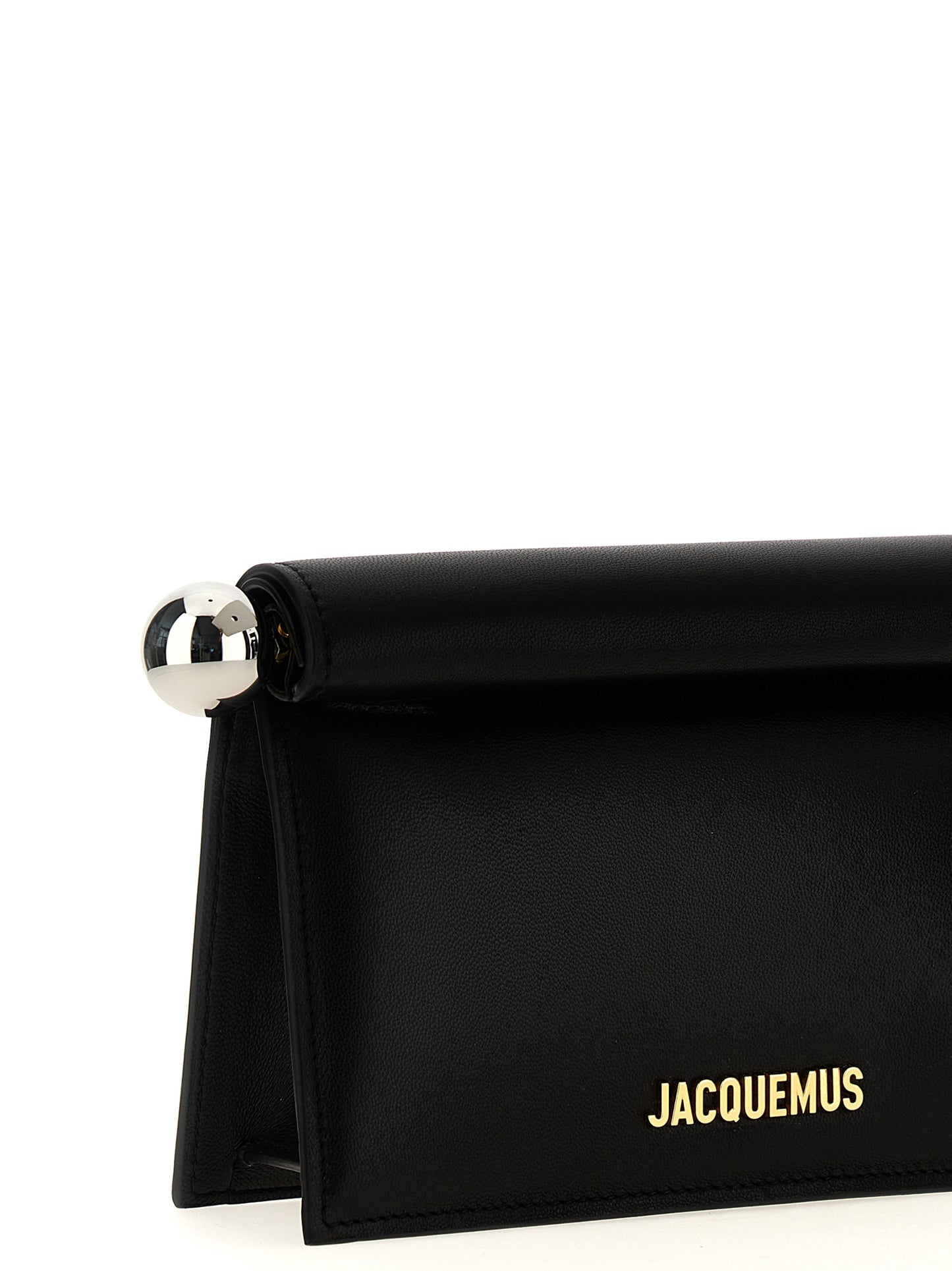 Jacquemus Black Leather Handbag