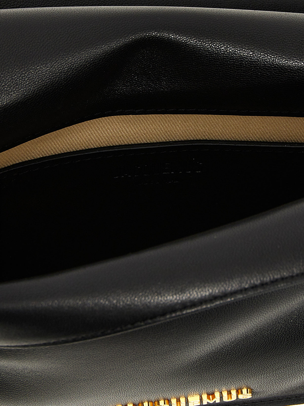 Jacquemus Black Leather Handbag