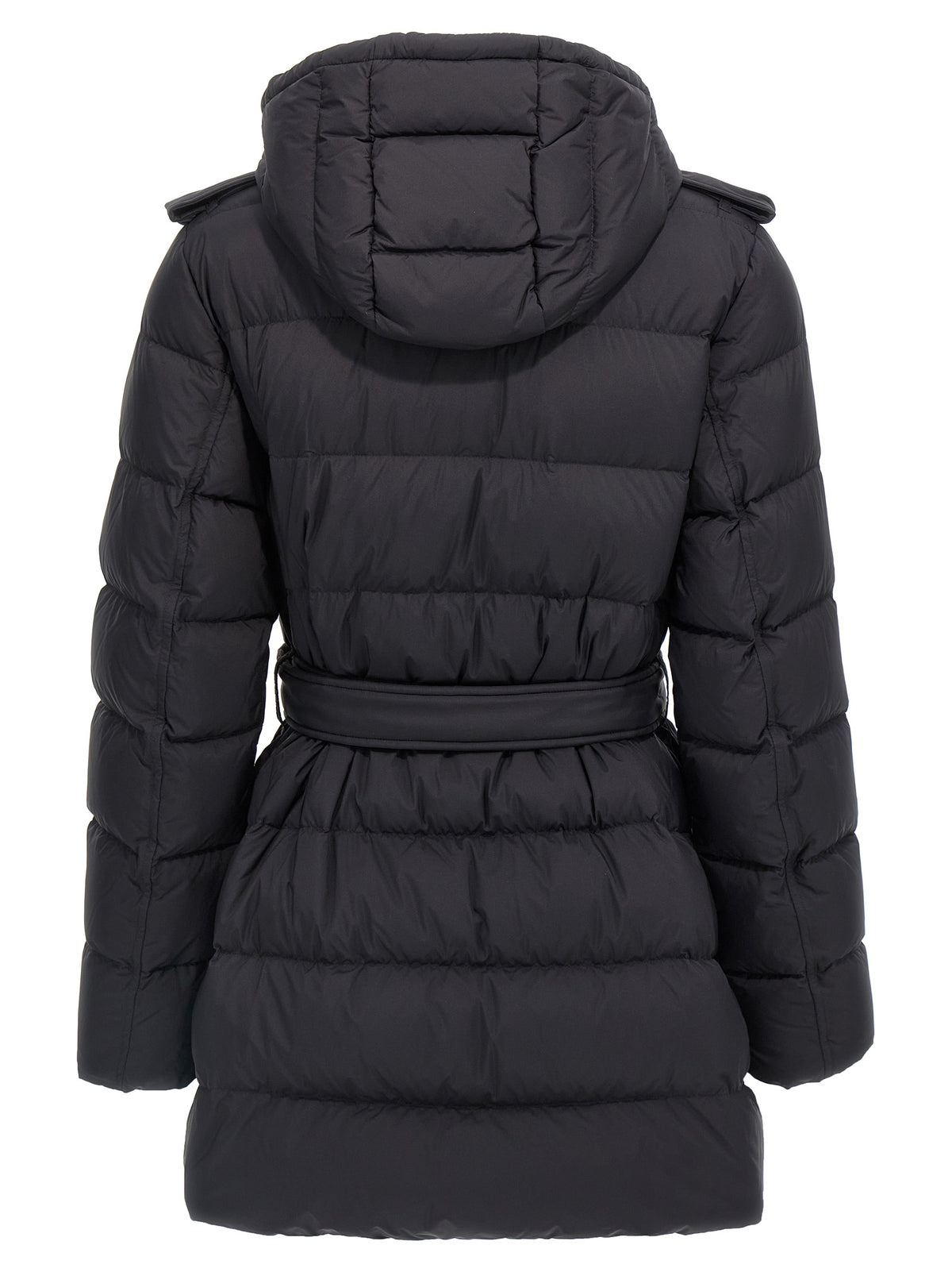 Manteau en polyamide noir Burberry