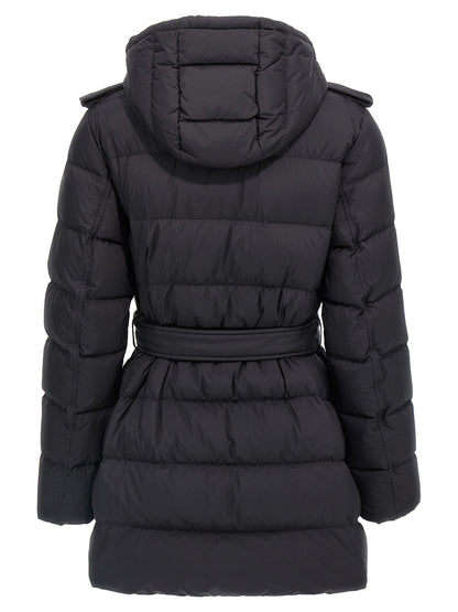 Manteau en polyamide noir Burberry