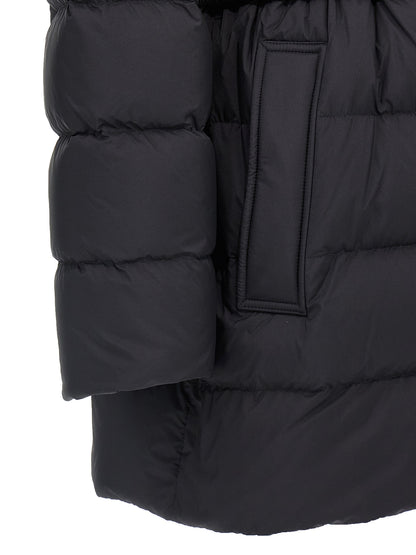 Manteau en polyamide noir Burberry
