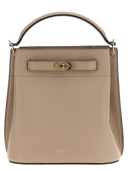 Mulberry Islington Compact Crossbody Bag In Grey Calfskin