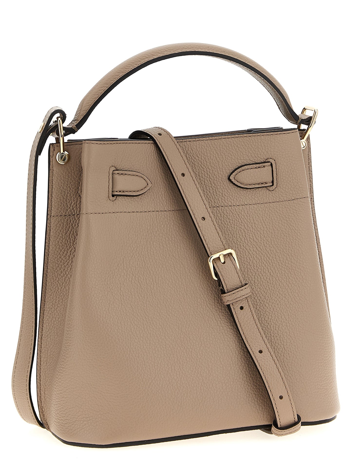 Mulberry Islington Compact Crossbody Bag In Grey Calfskin