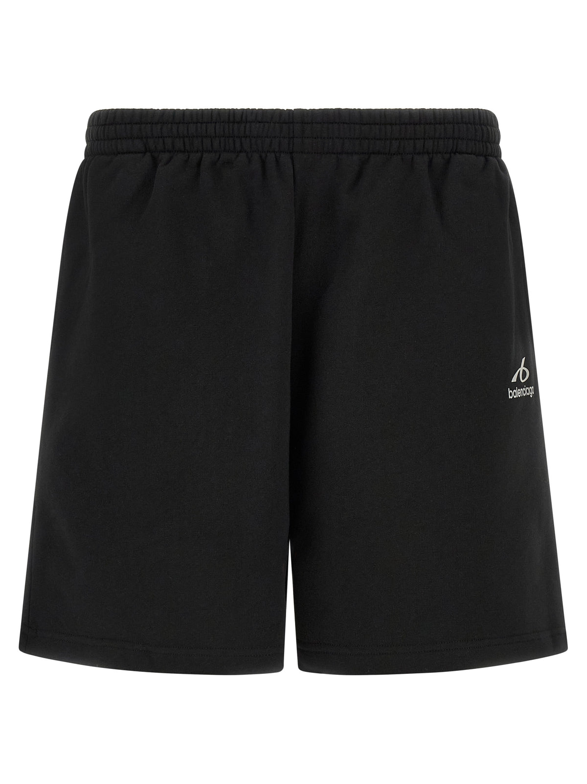 Short Balenciaga en coton noir