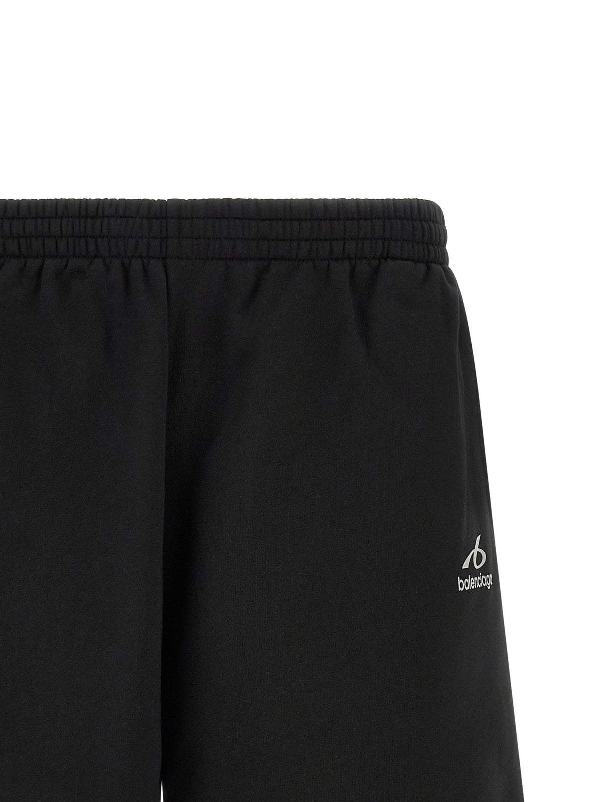 Short Balenciaga en coton noir