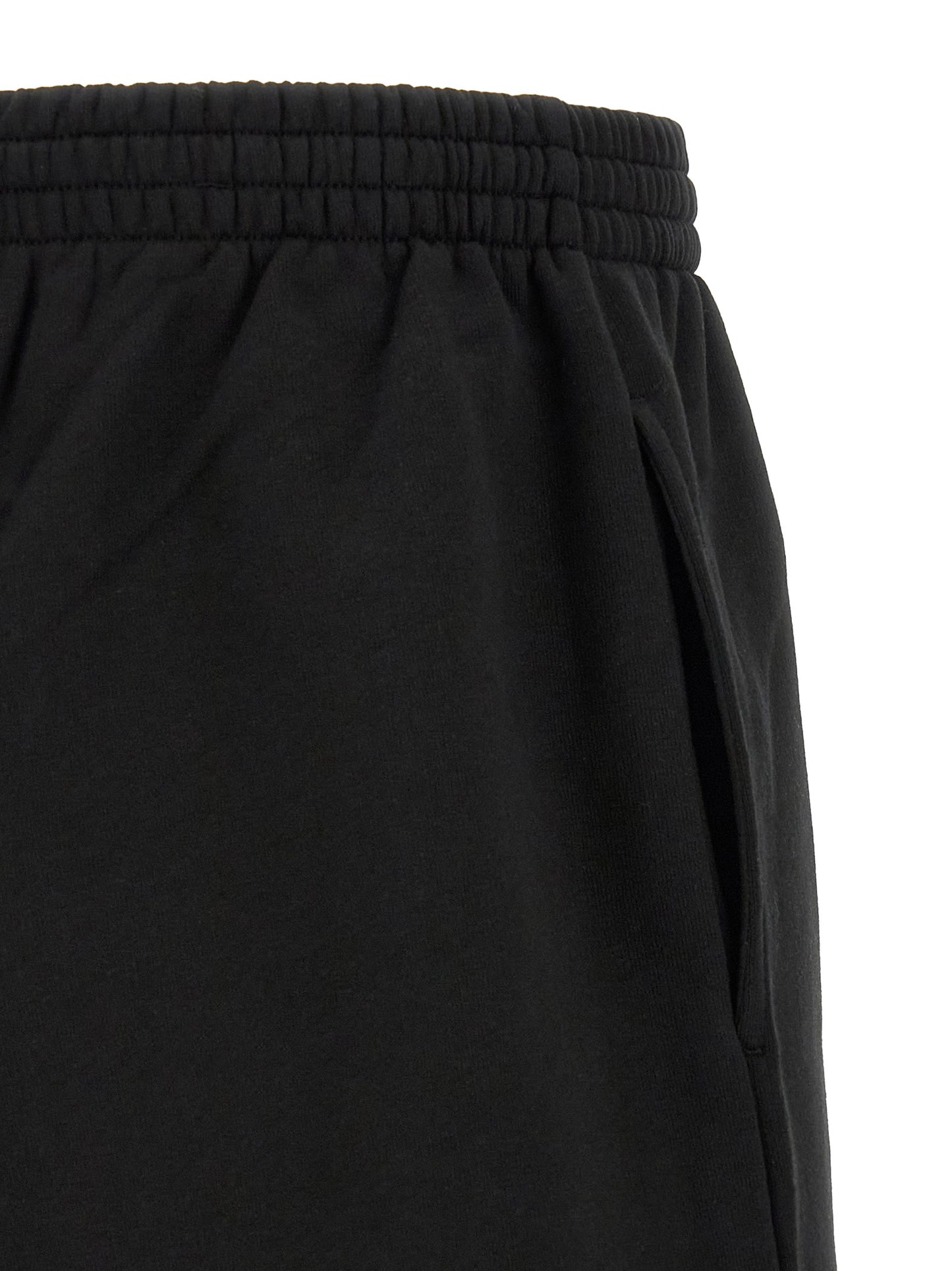 Short Balenciaga en coton noir