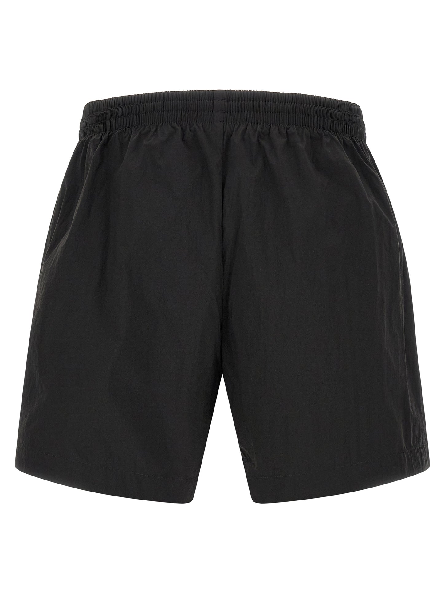 Pantalones Cortos Balenciaga De Poliamida En Negro