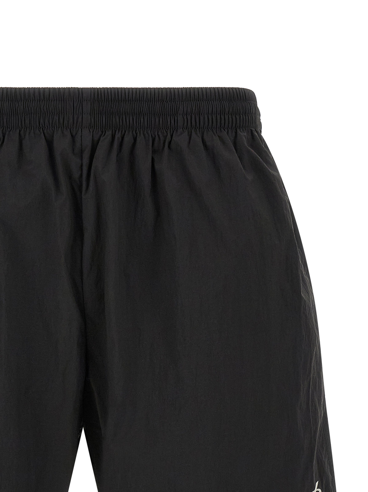 Pantalones Cortos Balenciaga De Poliamida En Negro