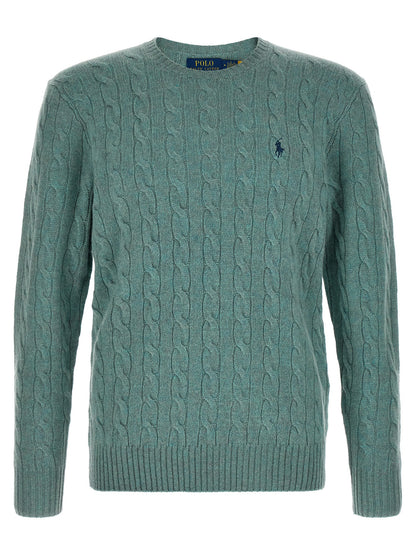 Cardigan Bicolore En Laine À Boutons Polo Ralph Lauren