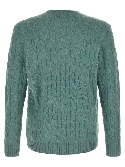 Cardigan Bicolore En Laine À Boutons Polo Ralph Lauren