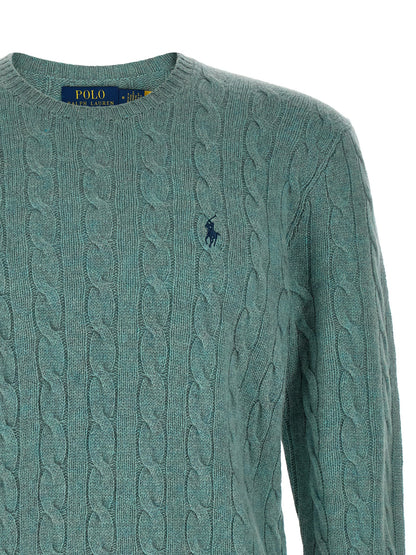 Cardigan Bicolore En Laine À Boutons Polo Ralph Lauren