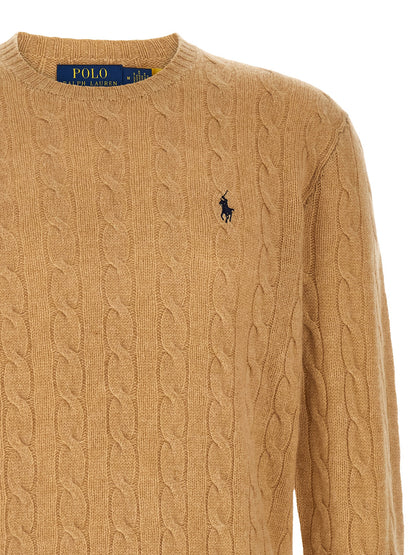 Cárdigan de Lana Polo Ralph Lauren Prenda Térmica Beige