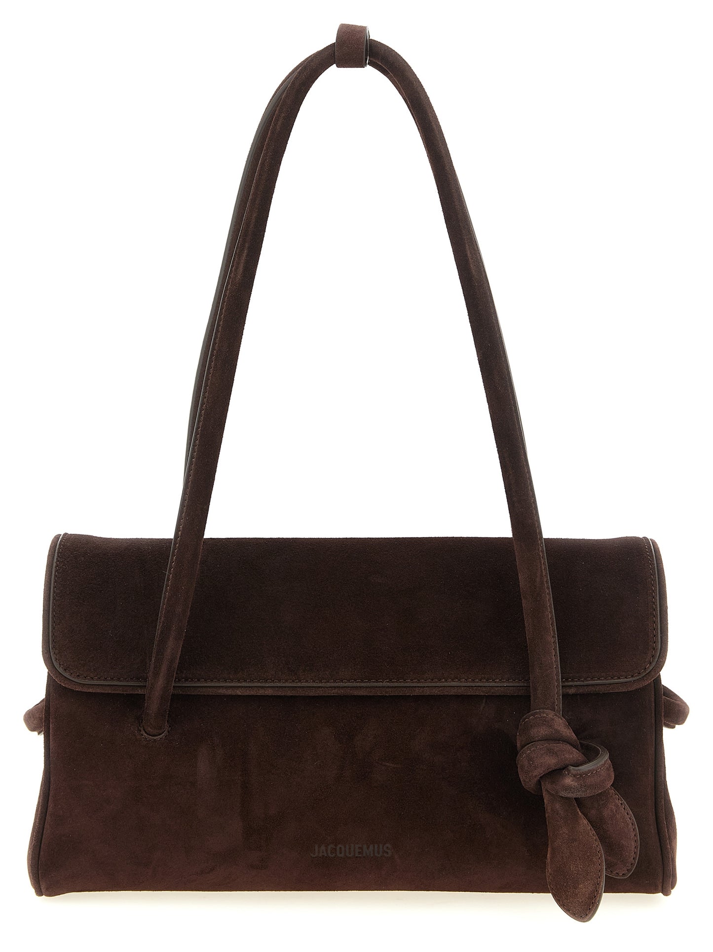 Jacquemus Bolso Bandolera de Cuero Le Turismo Long Marron