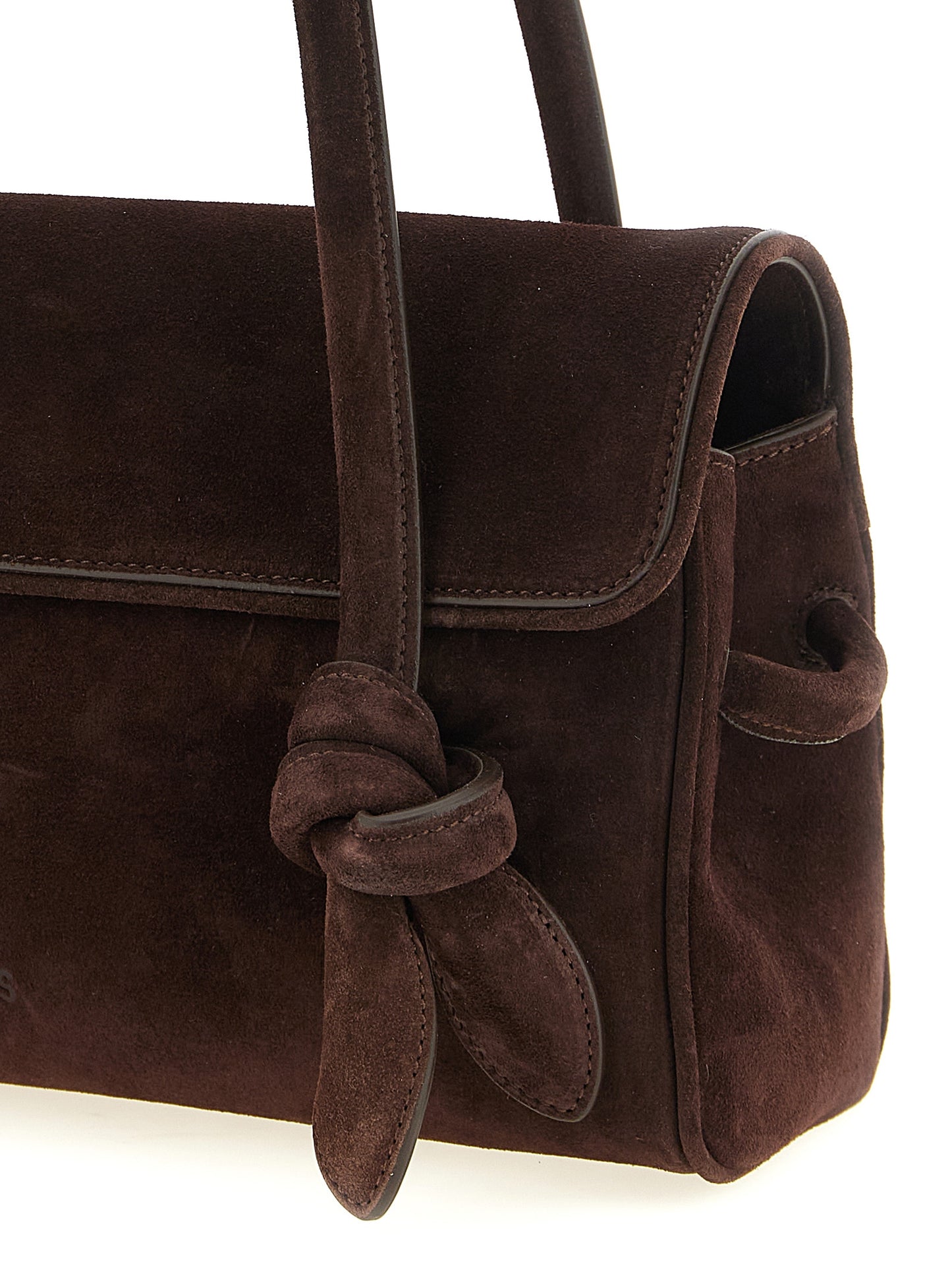 Jacquemus Bolso Bandolera de Cuero Le Turismo Long Marron