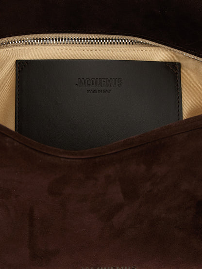 Jacquemus Bolso Bandolera de Cuero Le Turismo Long Marron