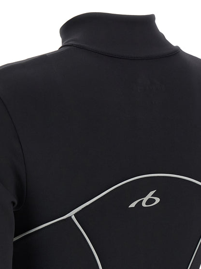 Body en polyamide noir Balenciaga