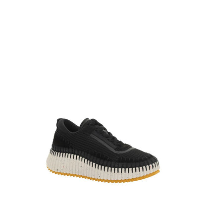 Chloé Nama Nylon Black Urban Sneakers
