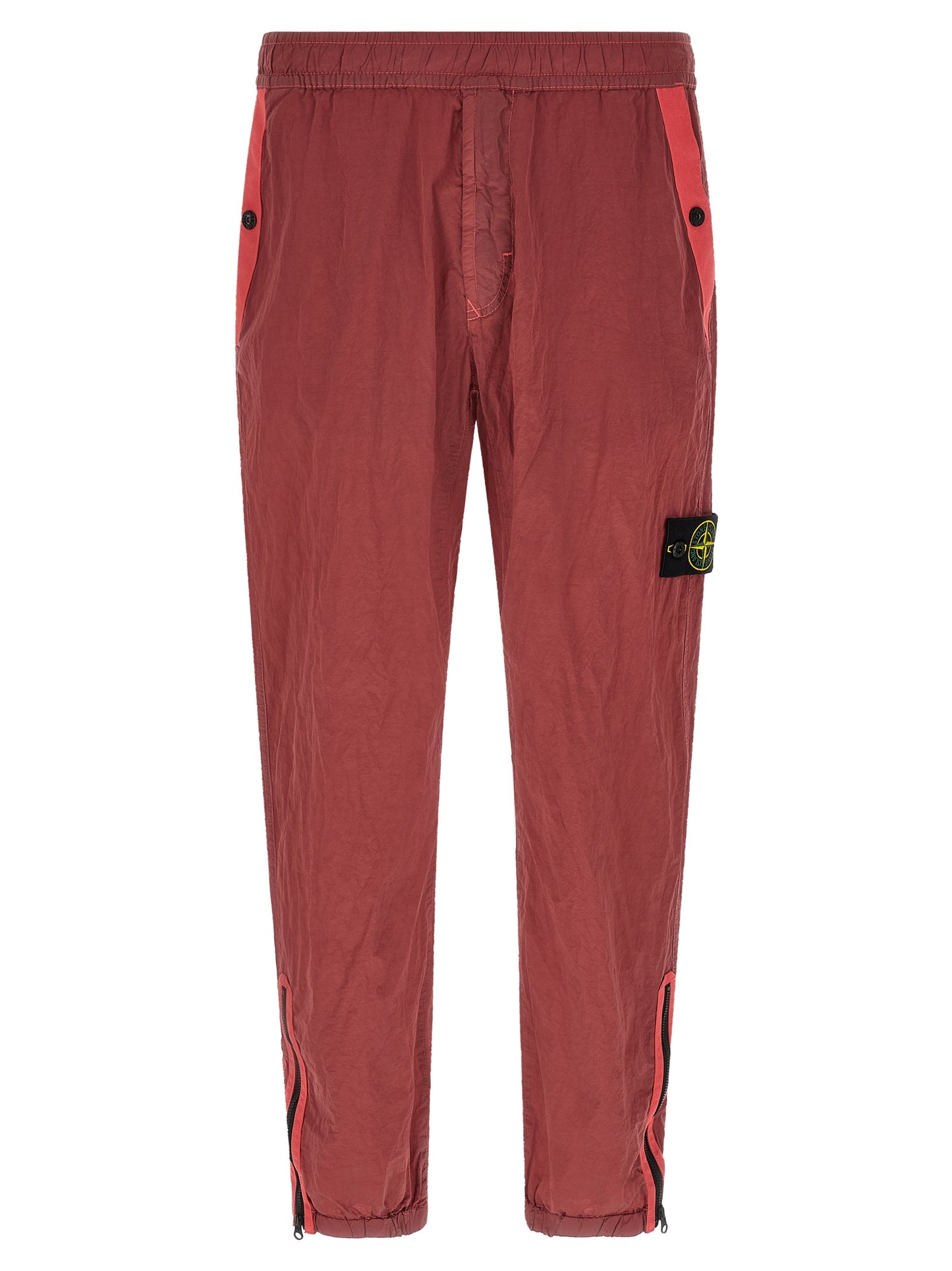 Stone Island Pantalones Joggers De Poliamida Roja Ref 3100011