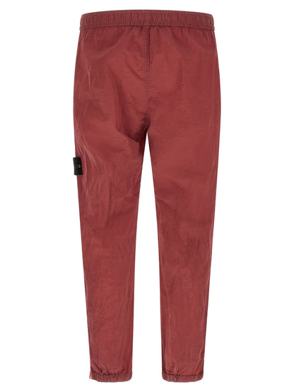 Stone Island Pantalones Joggers De Poliamida Roja Ref 3100011