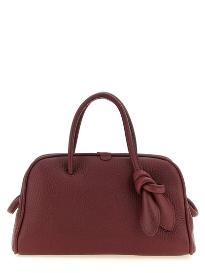 Bolso Jacquemus Le Petit Turismo En Piel De Becerro Bordeaux