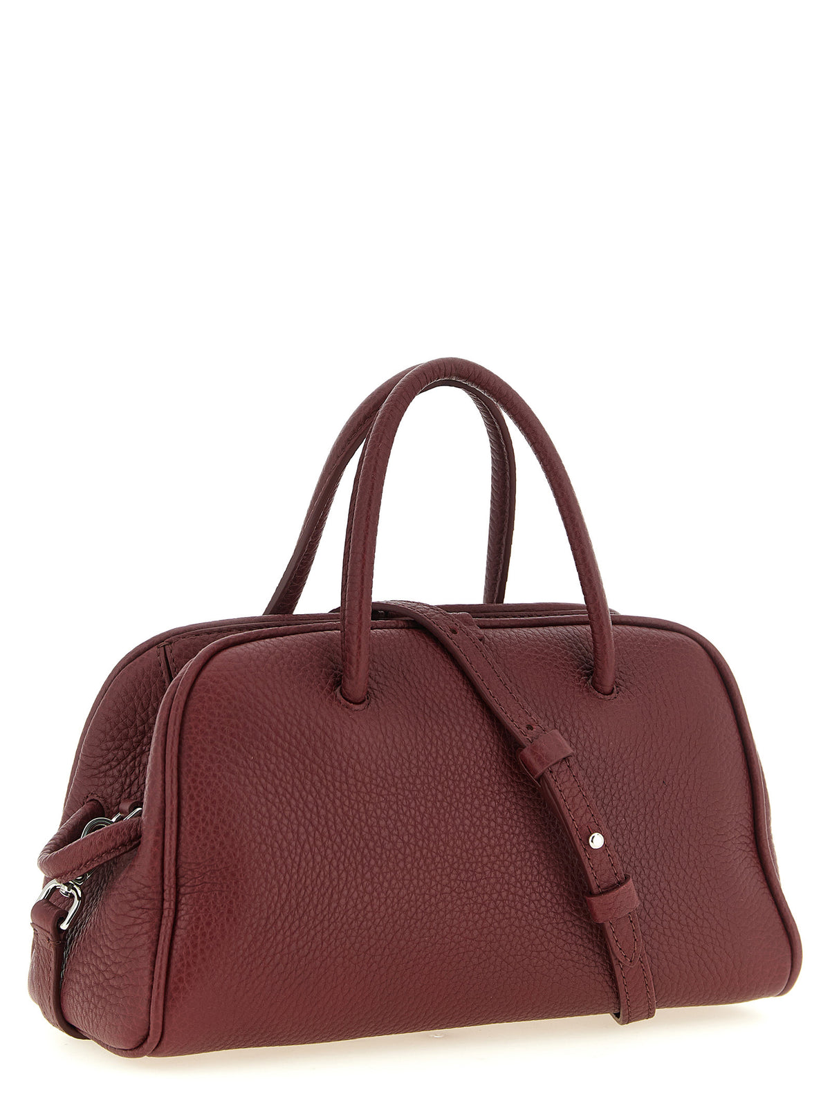 Bolso Jacquemus Le Petit Turismo En Piel De Becerro Bordeaux