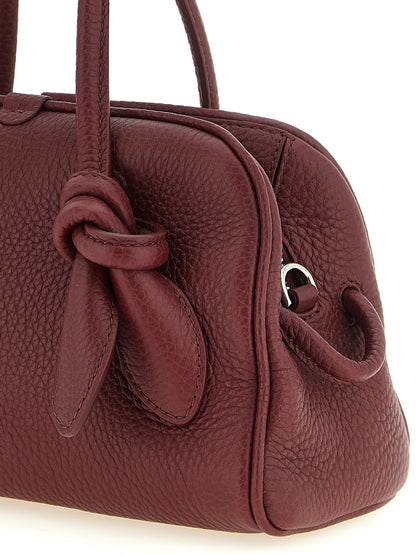 Bolso Jacquemus Le Petit Turismo En Piel De Becerro Bordeaux