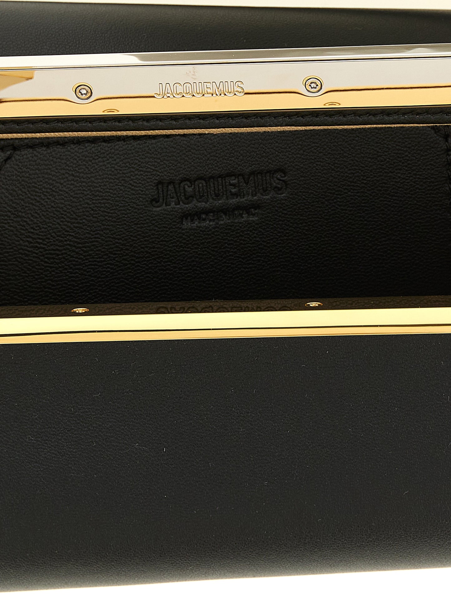 Jacquemus Black Lambskin Handbag