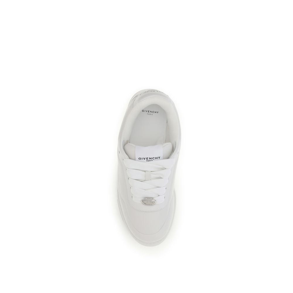 Givenchy White Leather Bos Taurus Sneakers