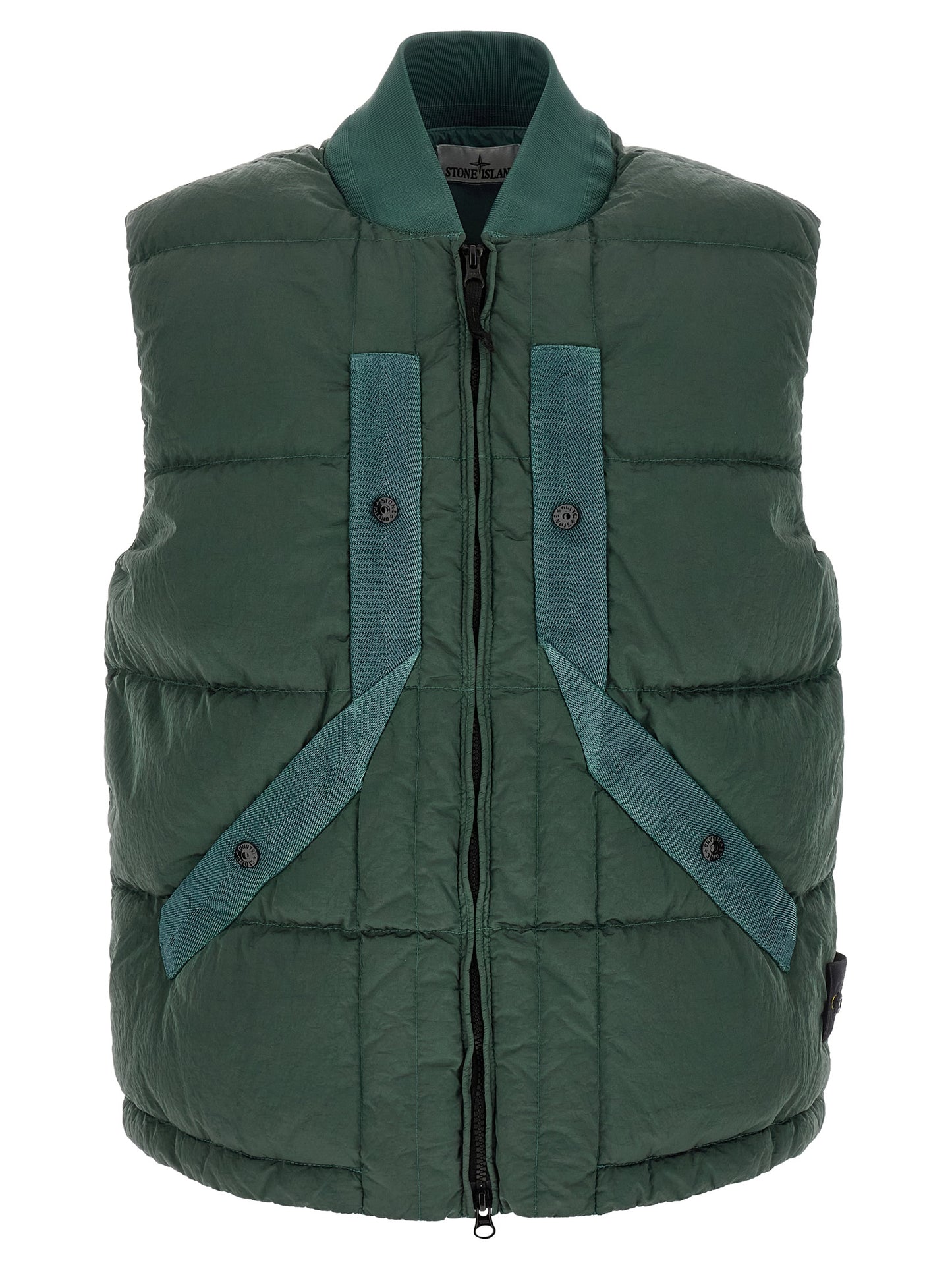 Chaqueta Stone Island Bicolor De Poliamida Colección G100008