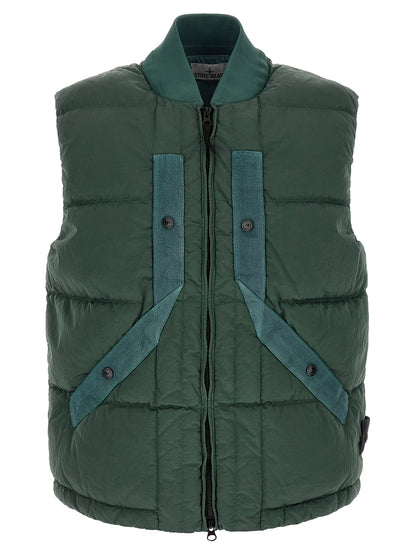 Chaqueta Stone Island Bicolor De Poliamida Colección G100008
