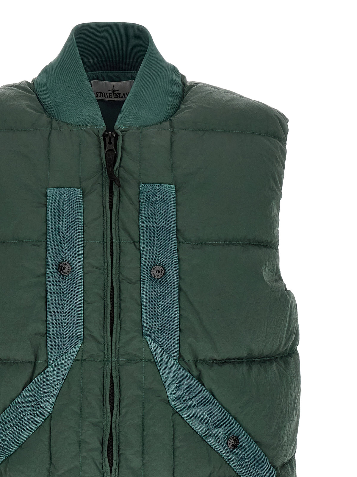 Chaqueta Stone Island Bicolor De Poliamida Colección G100008
