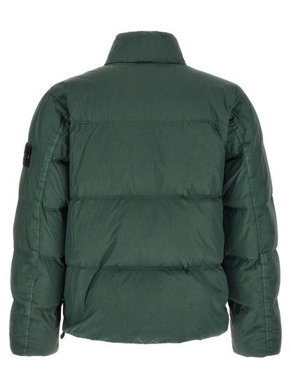 Stone Island Bicolor Polyamide Long Jacket
