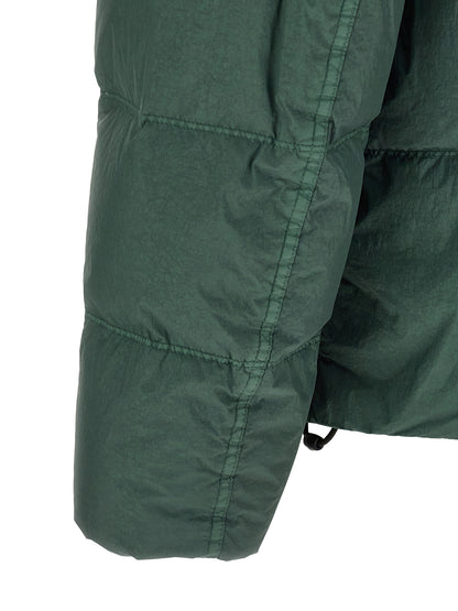 Stone Island Bicolor Polyamide Long Jacket