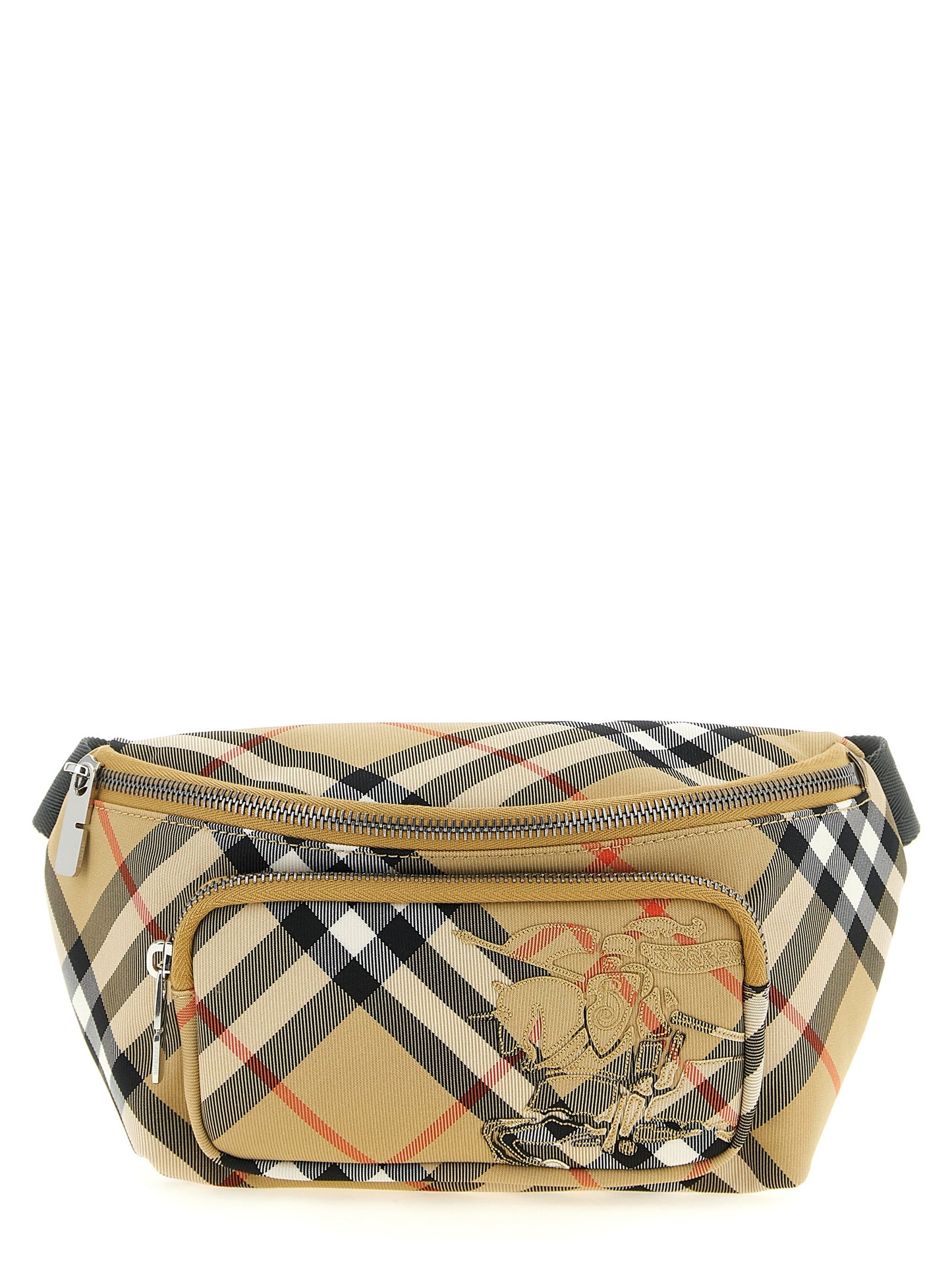 Burberry Beige Polyester Shoulder Bag