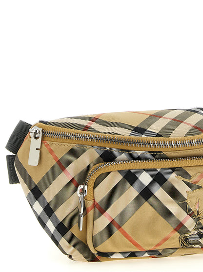 Burberry Beige Polyester Shoulder Bag