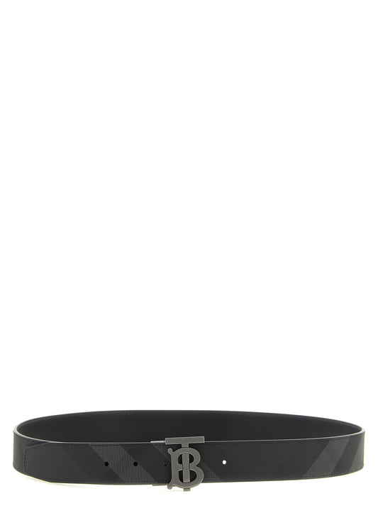 Burberry Cinturón Negro De Polietileno - Colección Regular