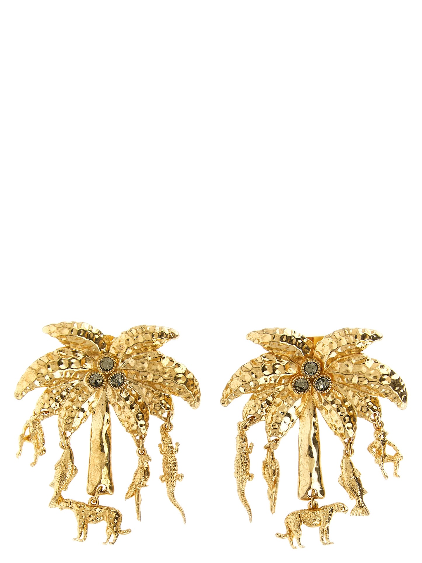 Pendientes Jacquemus Los Boucles Palmier En Lamton DoRo Claro
