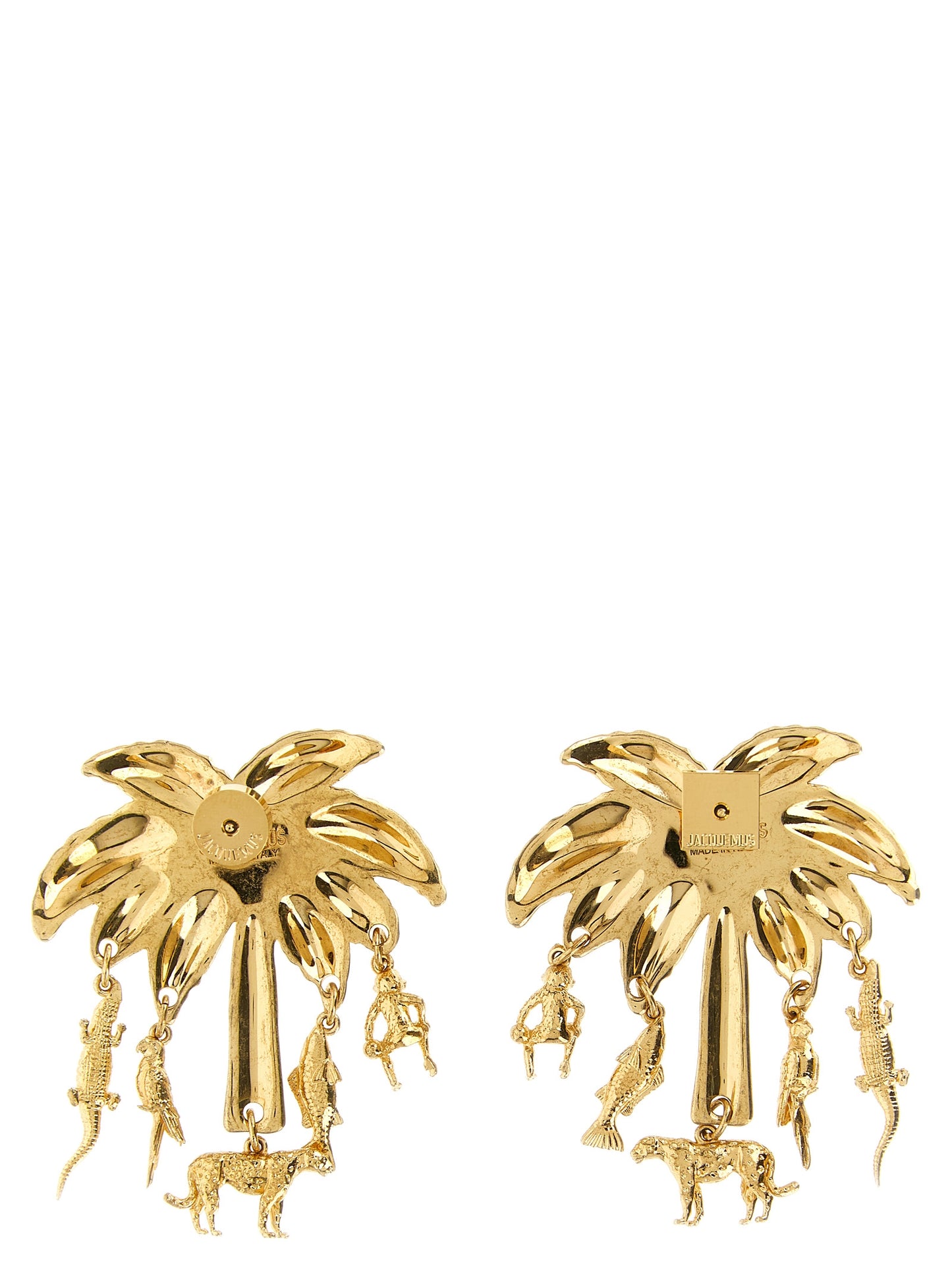 Pendientes Jacquemus Los Boucles Palmier En Lamton DoRo Claro