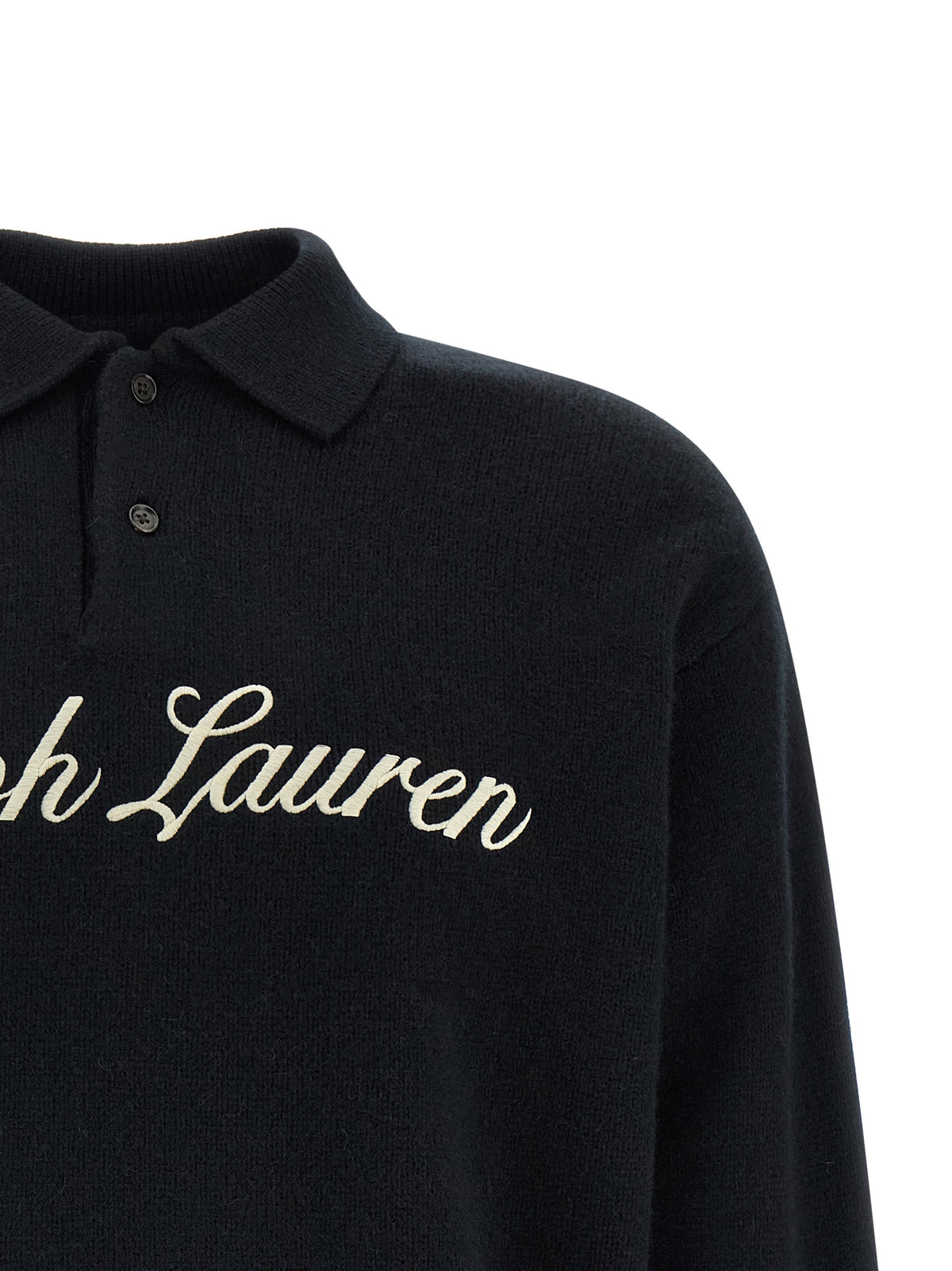 Polo Ralph Lauren Black Classic Regular Wool T-Shirt