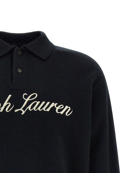 Polo Ralph Lauren Black Classic Regular Wool T-Shirt