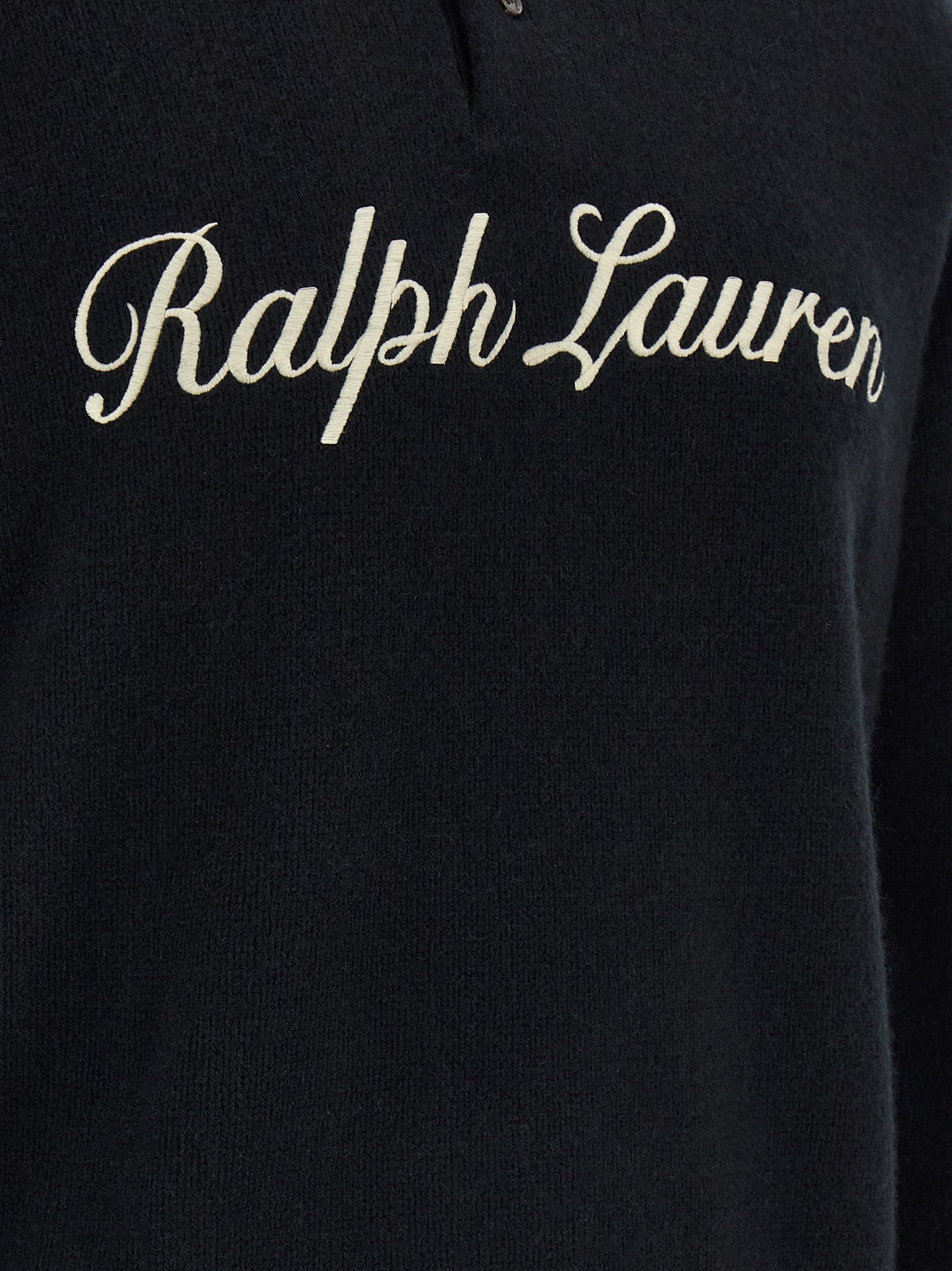 Polo Ralph Lauren Black Classic Regular Wool T-Shirt
