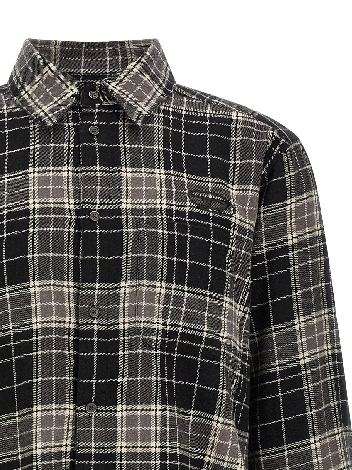 Diesel Blusa De Algodón Multicolor - Confección Íntegra