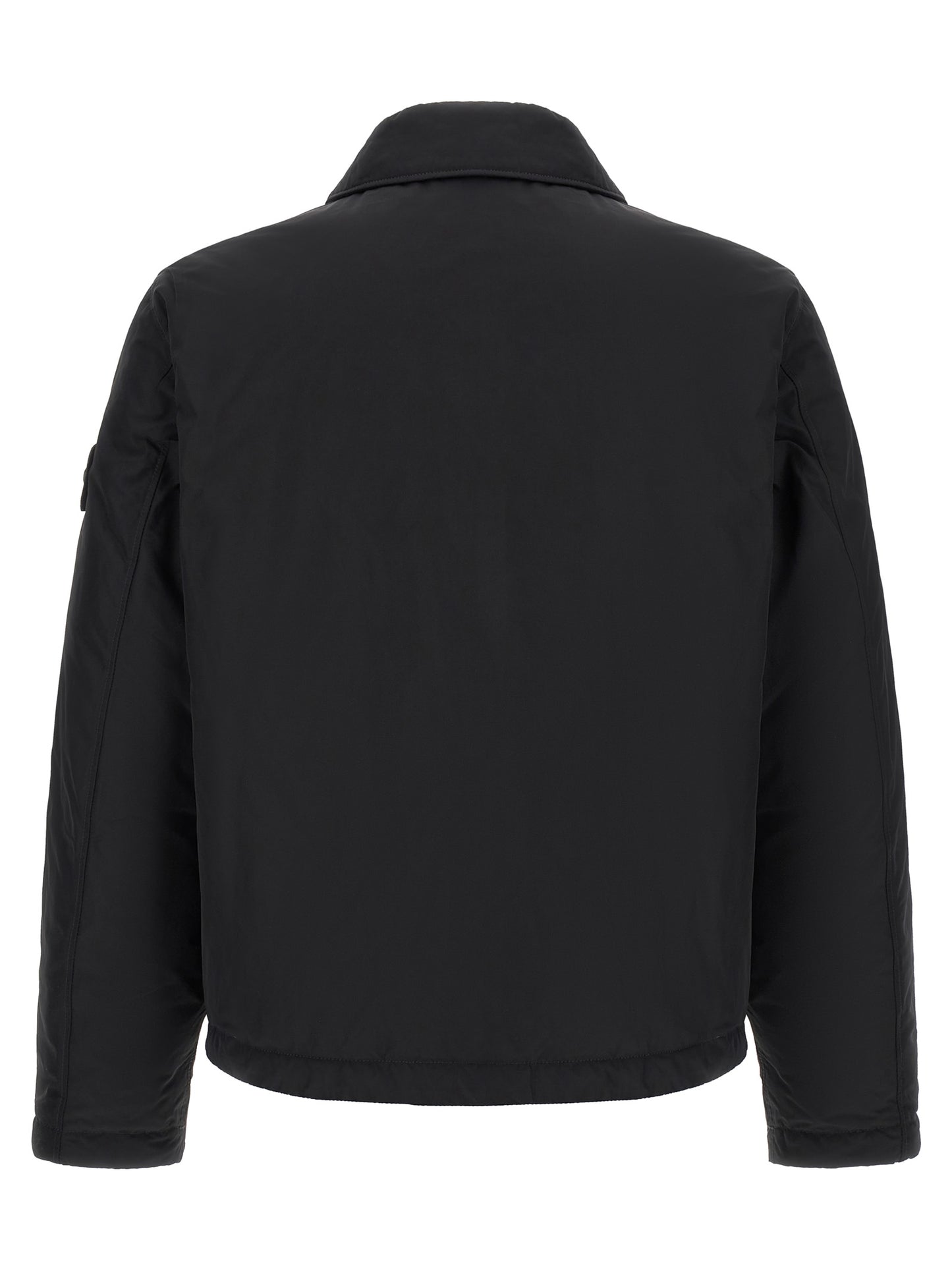 Chaqueta Técnica De Poliéster Negro Stone Island