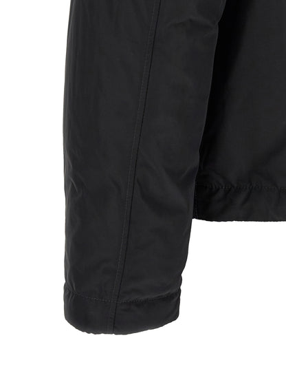 Chaqueta Técnica De Poliéster Negro Stone Island