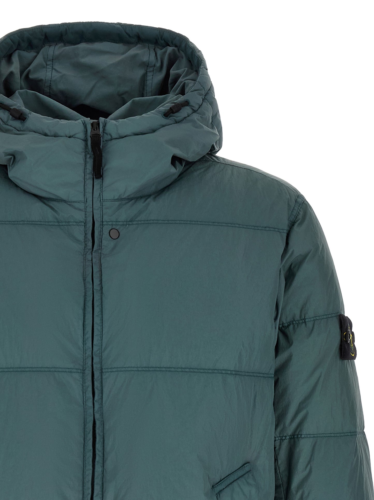 Stone Island Chaqueta Larga De Poliamida Bicolor 4100037